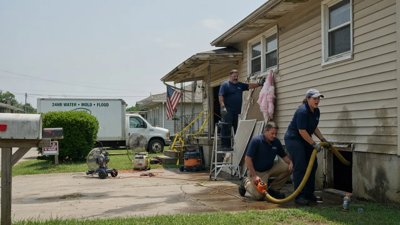 Water Damage Repair in Woodman, WI near me